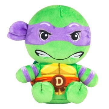 Club Mocchi- Mocchi Teenage Mutant Ninja Turtles Junior 15cm Donatello Plush (Image 1)