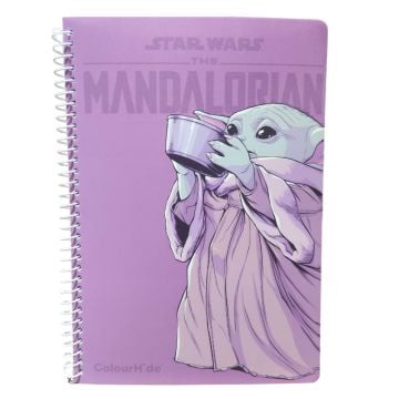 Colourhide Star Wars Mandalorian Grogu 120pg A5 Notebook