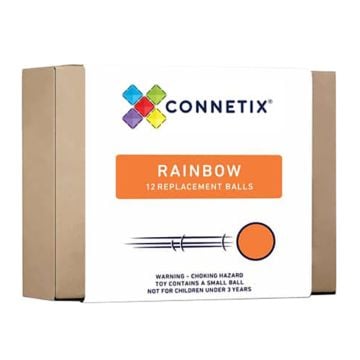 Connetix 12 Piece Rainbow Ball Pack