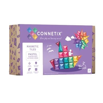 Connetix 64 Piece Pastel Starter Pack (Image 9)