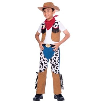 Cowboy Child Costume Size 4-6 Years (Image 1)