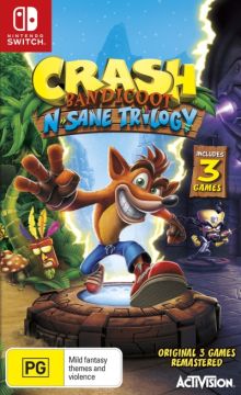 Crash Bandicoot N. Sane Trilogy (Switch) [Pre-Owned]