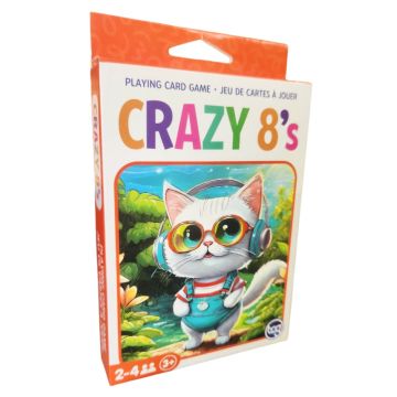 Crazy 8's Playing Card Game