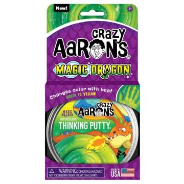 Crazy Aaron's Thinking Putty Hypercolor Magic Dragon 4