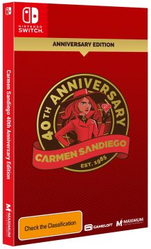 Carmen Sandiego 40th Anniversary (Switch)