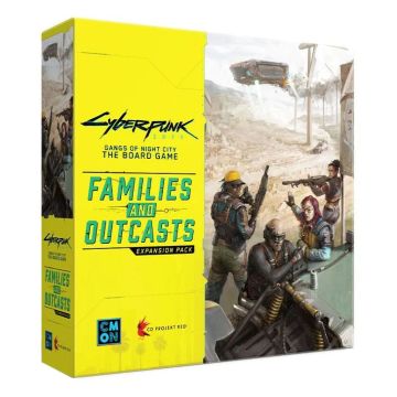 Cyberpunk 2077 Gangs of Night City Board Game Families and Outcasts Expansion (Image 4)