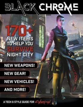 Cyberpunk Red RPG Black Chrome Tech & Style Guide (Image 1)
