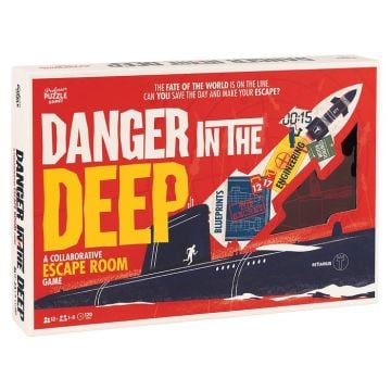 Danger in the Deep Escape Room Board Game