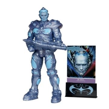 Mcfarlane Gold Label DC Multiverse Batman & Robin Mr Freeze Black Light Edition 7" Figure