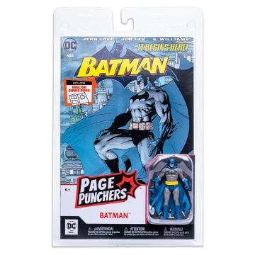 DC Comics Batman 3" Action Figure with Comic Book Issue 608