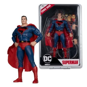 DC Direct Page Punchers Kingdom Come Superman 7" Figure With Comic
