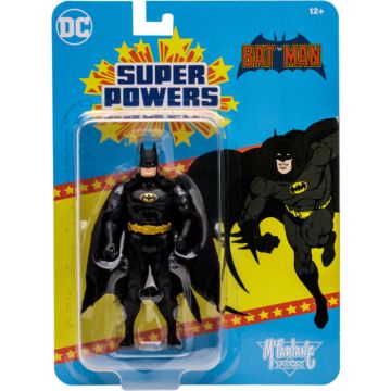 DC Direct Super Powers 4" Batman Black Suit Variant Figure