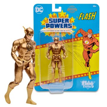 DC Direct Super Powers The Flash Gold Edition 4.5" Figure