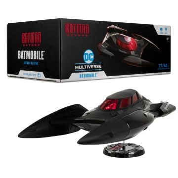 DC Multiverse Batman Beyond Batmobile 7" Scale Vehicle with Lights & Sounds