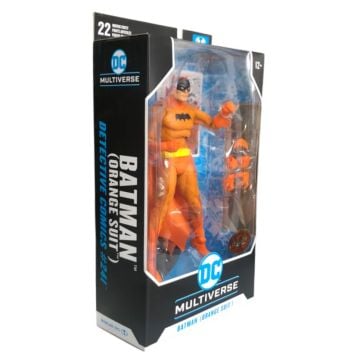 DC Multiverse Detective Comics #241 Batman Orange Suit Platinum Edition 7" Figure (Image 1)