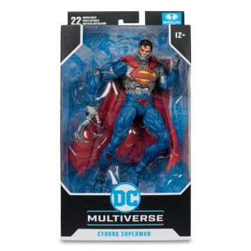 DC Multiverse New 52 Cyborg Superman 7 Inch Figure