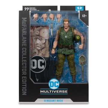 DC Multiverse Sergeant Rock #14 Collector Edition 7 Inch Figure
