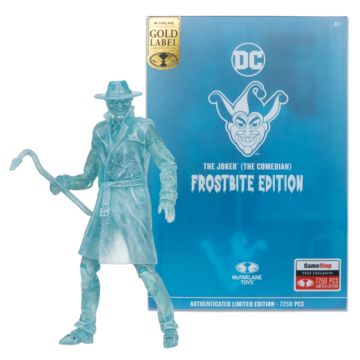 DC Multiverse Three Jokers The Comedian Frostbite Edition Action Figure
