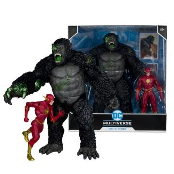 DC Multiverse Titano VS The Flash 7" Action Figure with Megafig 2 Pack