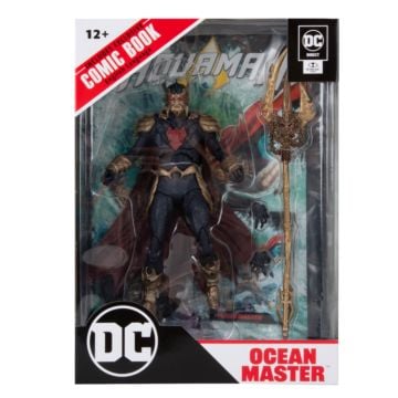 DC Page Punchers Aquaman Ocean Master 7” Action Figure with Comic Book