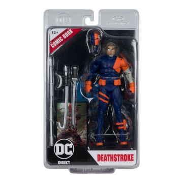 DC Page Punchers Deathstroke 7” Action Figure with Comic Book
