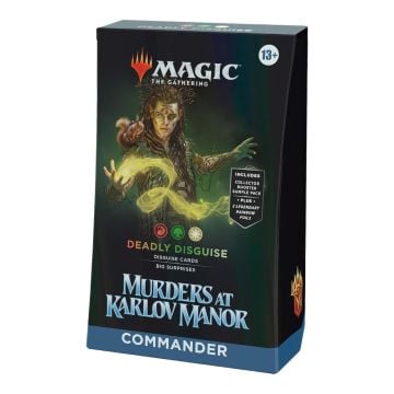 Magic The Gathering: Murders at Karlov Manor Commander Deck (Deadly Disguise)