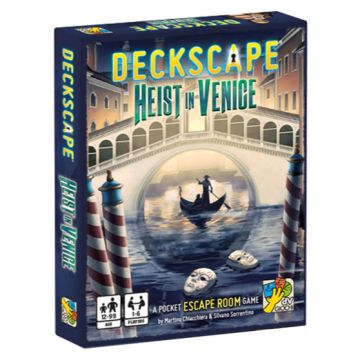 Deckscape Heist in Venice Pocket Escape Room Game