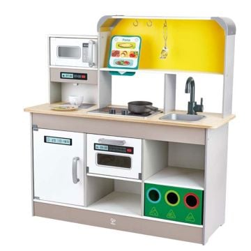Hape Deluxe Kitchen with Fun Fan Stove