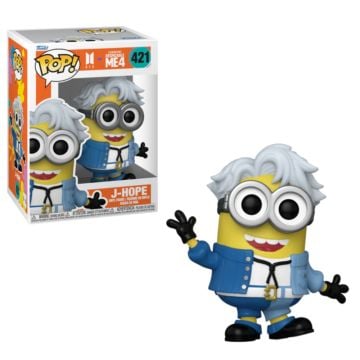 Despicable Me 4 x BTS J-Hope Minion Funko POP! Vinyl