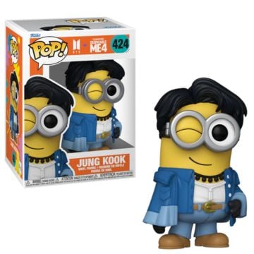Despicable Me 4 x BTS Jung Kook Minion Funko POP! Vinyl