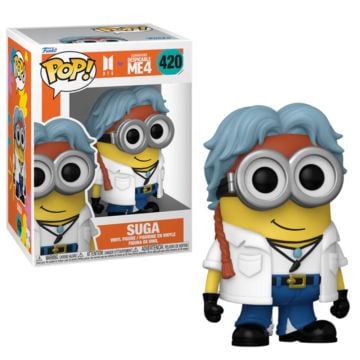 Despicable Me 4 x BTS Suga Minion Funko POP! Vinyl