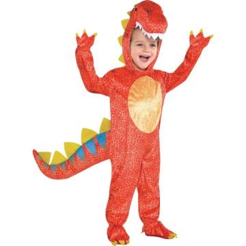 Dinomite Dinosaur Child Costume Size 7-9 Years