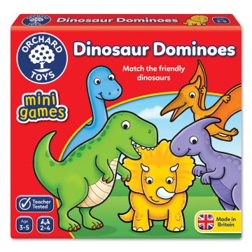 Dinosaur Dominoes Tile Game