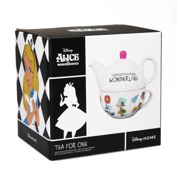 Disney Alice In Wonderland Tea For One Set (Image 1)