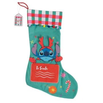 Disney Christmas Stitch Christmas Stocking (Image 1)