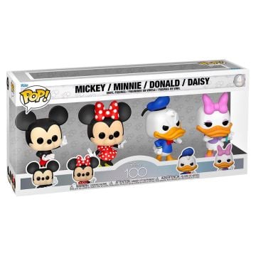 Disney Classics Mickey, Minnie, Donald & Daisy Funko POP! Vinyl 4 Pack