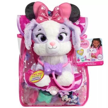 Disney Junior Minnie On-The-Go Pet Vet Backpack