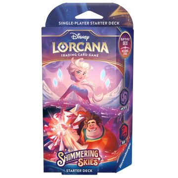 Disney Lorcana TCG: Shimmering Skies (Amethyst & Ruby) Starter Deck