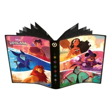 Disney Lorcana TCG Shimmering Skies Lorebook Card Portfolio (Image 1)