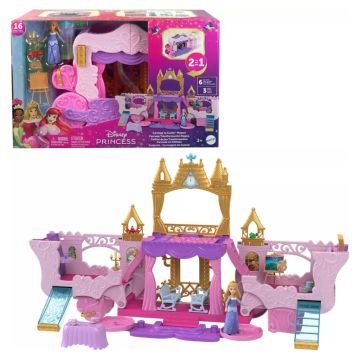 Disney Princess Carriage to Castle Transforming Playset with Aurora