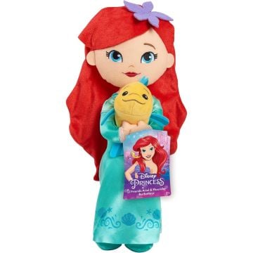 Disney Princess Lil Friends Ariel & Flounder 14.5" Plush