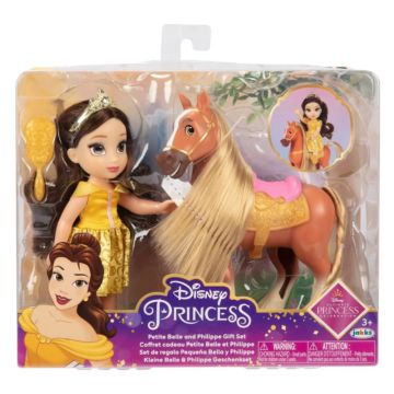 Disney Princess Petite Belle and Philippe Doll Gift Set0