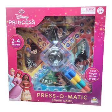 Disney Princess Press-O-Matic Board Game