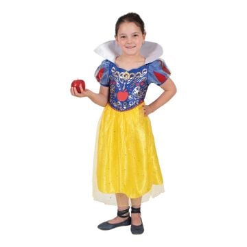 Disney Princess Snow Whites Sparkle Deluxe Costume Child 6-8 Years