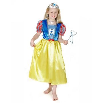 Disney Snow White Glitter Classic Child Costume Size 6-8 Years