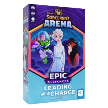 Disney Sorcerer's Arena Epic Alliances Leading the Charge Expansion Board Game