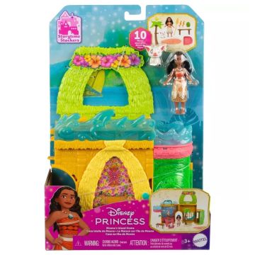 Disney Storytime Stackers Moana Moanas Island Home Playset