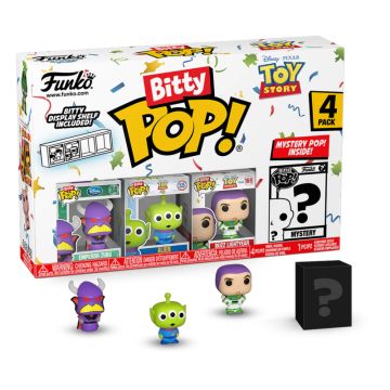 Disney Toy Story Zurg 4 Pack Funko Bitty POP! Vinyl
