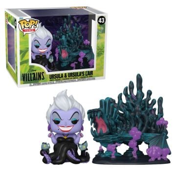 Disney Villains Ursula & Ursula's Lair Town Funko POP! Vinyl (Image 1)