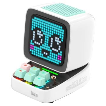 Divoom Ditoo Pro Pixel Art Bluetooth Speaker (White)
